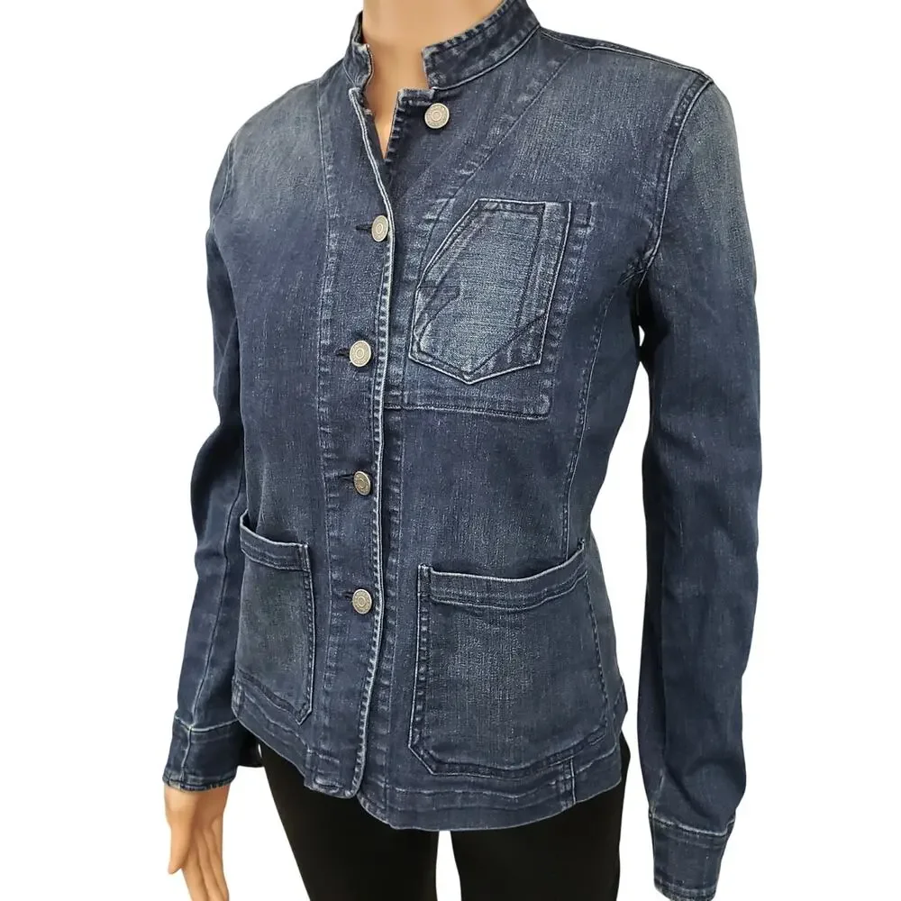 Ralph Lauren Jeans Co Ralph Lauren Denim Jacket Unique Rare Vintage XS - Picture 5 of 11